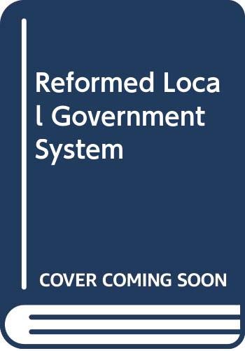 Book The Reformed Local Government System free
