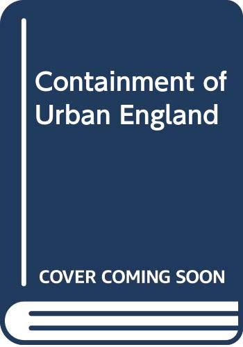 Book Containment of Urban England free