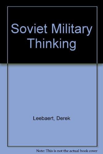 Book Soviet Military Thinking free