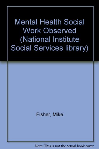 Book Mental Health Social Work Observed free