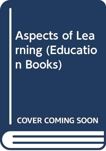 Book Aspects of learning (Unwin education books ; 16) free