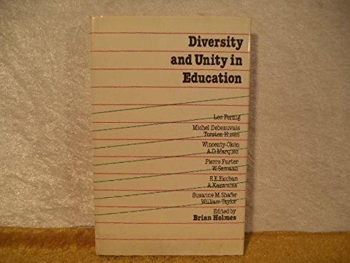 Book Diversity and Unity in Education free