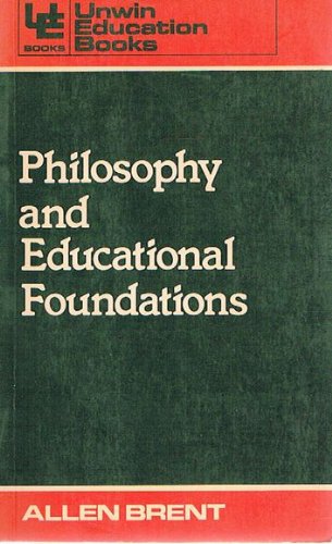 Book Philosophy and Educational Foundations (Education Books) free