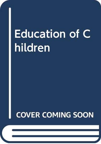 Book Education Of Children free