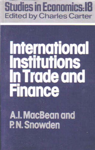 Book International Institutions in Trading and Finance free