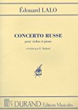 Book Concerto Russe Op 29 Violon-Piano free