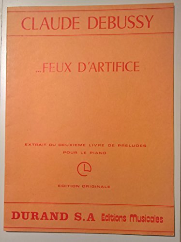 Book Feux D'Artifices Piano free