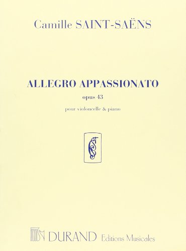 Book ALLEGRO APPASSIONATO OP.43 VIOLONCELLE free