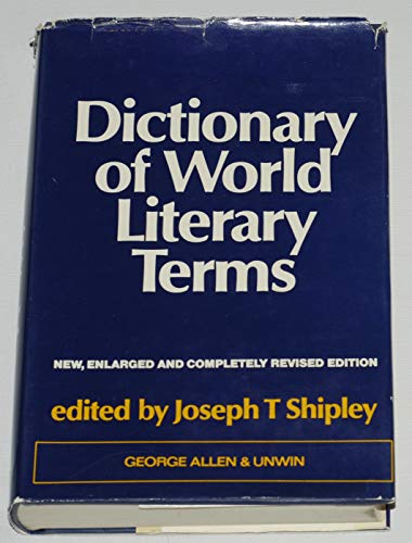 Book Dictionary of World Literary Terms free