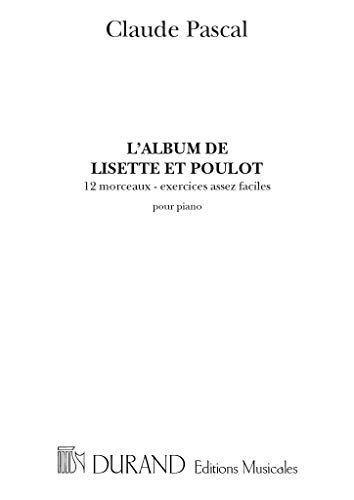 Book ALBUM LISETTE ET POULOT PIANO free