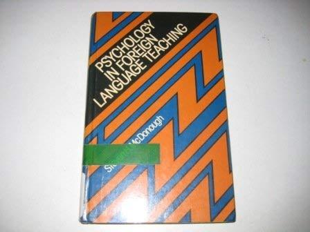 Book Psychology in foreign language teaching free