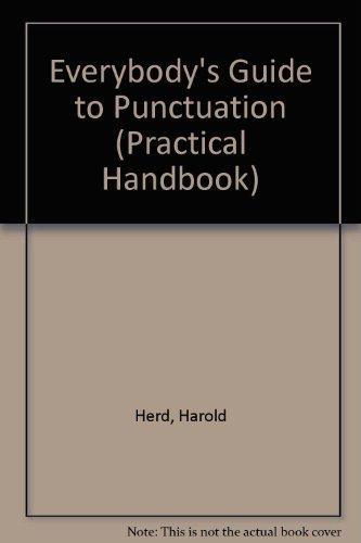 Book Everybody's Guide To Punctuation (practical Handbook) free