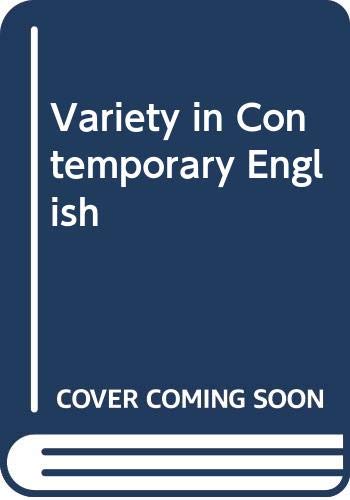 Book Variety in Contemporary English free