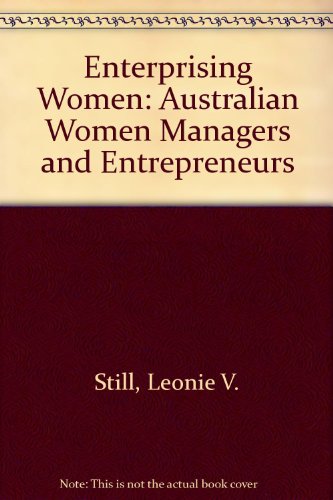 Book Enterprising Women: Australian Women Managers and Entrepreneurs free