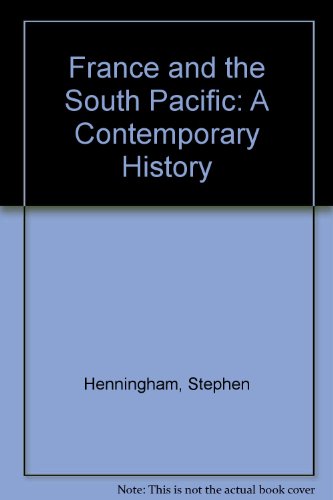 Book France And The South Pacific : A Contemporary History free