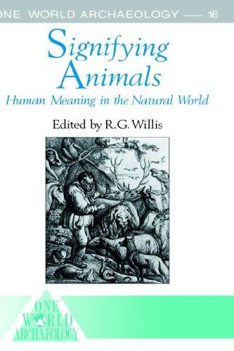 Book Signifying Animals (One World Archaeology) free
