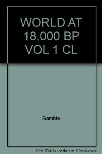 Book The World at 18 000 Bp. Volume 1: High Latitudes free