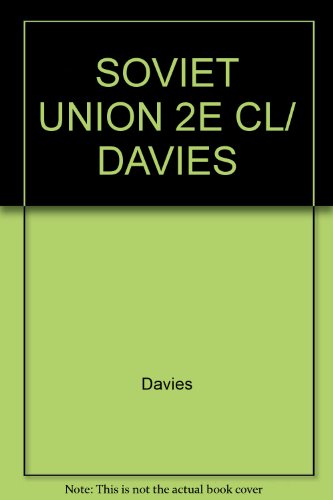 Book Soviet Union 2E Cl/ Davies free