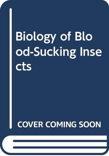 Book Biology of Blood-Sucking Insects free
