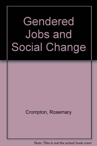 Book Gendered Jobs And Social Change free