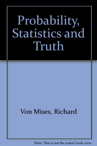 Book Probability, Statistics and Truth free