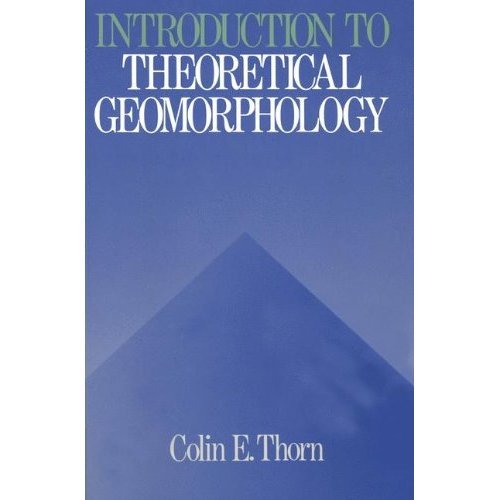 Book Introduction to Theoretical Geomorphology free
