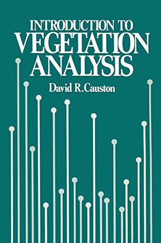 Book An Introduction To Vegetation Analysis: Principles, Practice And Interpretation free