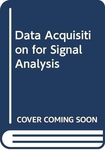 Book Data acquisition for signal analysis free