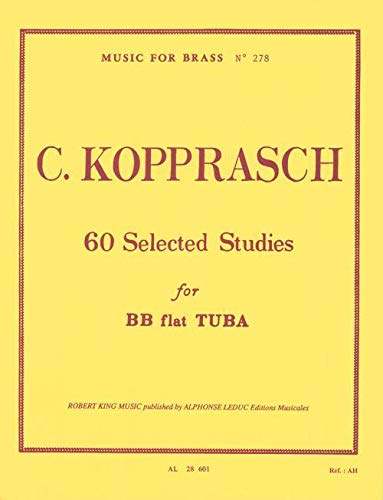 Book KOPPRASCH: 60 SELECTED STUDIES TUBA MFB278 free