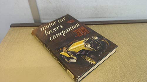 Book The motor car lover's companion free