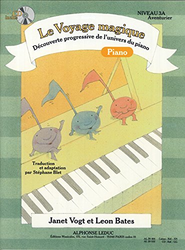 Book Voyage Magique - Niveau 3A Aventurier/Cahier Piano (Avec CD) free