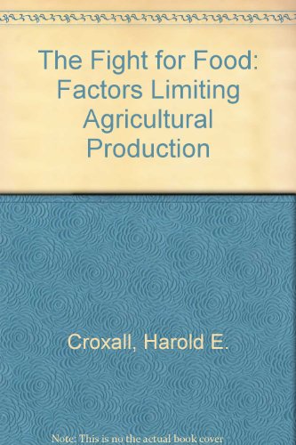 Book The Fight For Food: Factors Limiting Agricultural Production free
