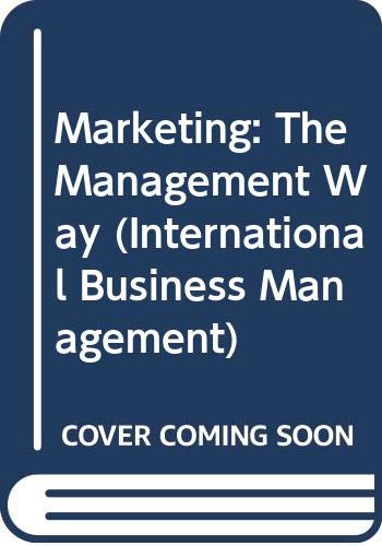 Book Marketing: The Management Way (international Business Management) free