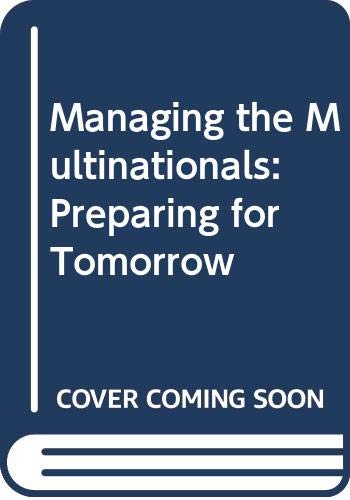 Book Managing the multinationals: preparing for tomorrow, free
