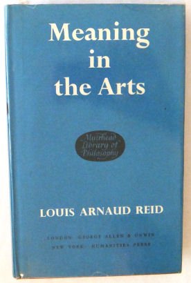 Book Meaning in the arts (Muirhead library of philosophy) free
