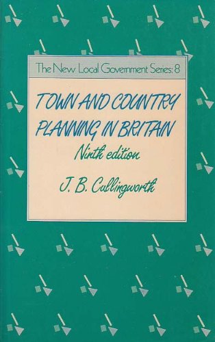 Book Town and country planning in Britain (The New local government series) free