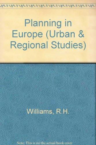 Book Planning in Europe: Urban and Regional Planning in the Eec (Urban and Regional Studies) free