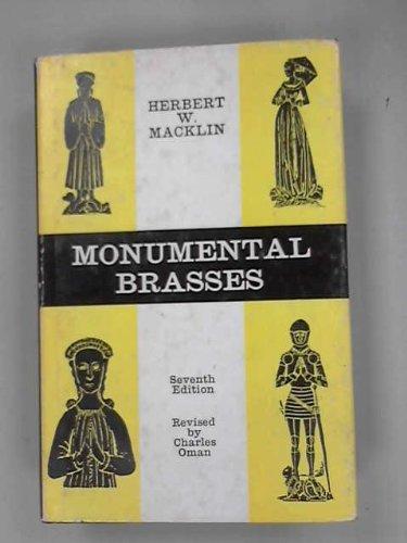 Book Monumental Brasses - Together With A Selected Bibliography And County Lists Of Brasses Remaining In The Churches Of The United Kingdom free