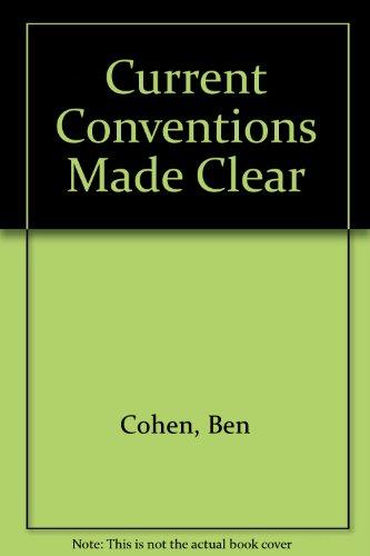 Book Current Conventions Made Clear free