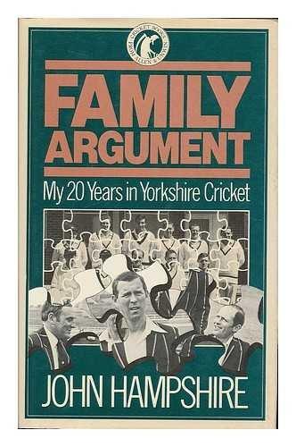 Book Family Argument: My 20 Years In Yorkshire Cricket free