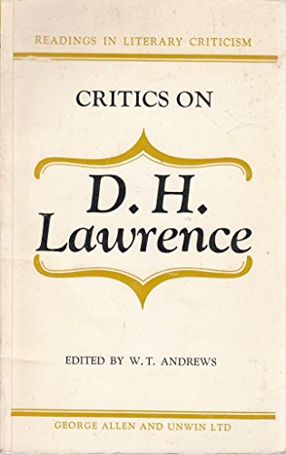 Book Critics on D. H. Lawrence; (Readings in literary criticism) free