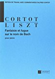 Book FANTASIE ET FUGUE SUR LE NOM DE BACH PIANO free