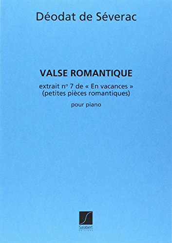 Book VALSE ROMANTIQUE EN VACANCES PIANO PIANO free