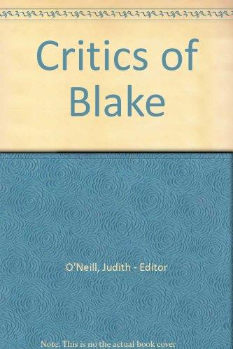 Book Critics on Blake (Unwin University Books) free