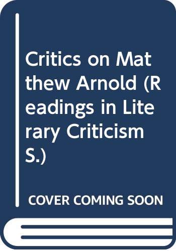 Book Critics on Mathew Arnold free