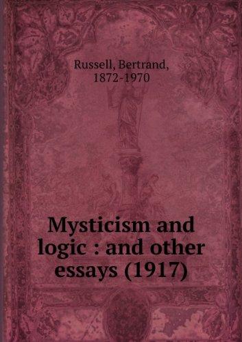 Book Mysticism and logic and other essays free