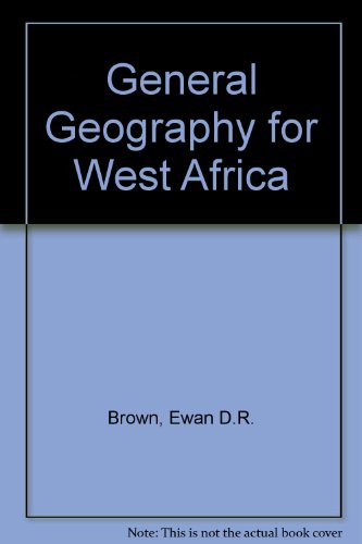 Book General Geography For West Africa free