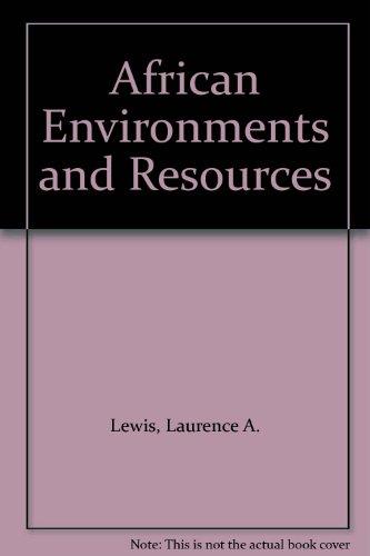 Book African environments and resources free
