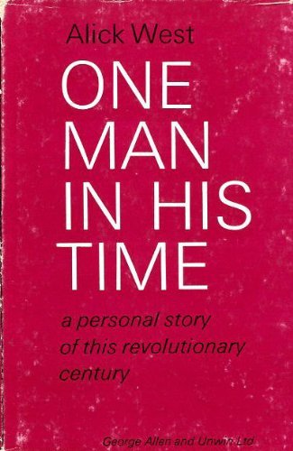 Book One Man In His Time: An Autobiography free