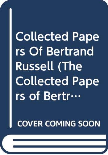 Book Collected Papers Of Bertrand Russell, Volume 28 free